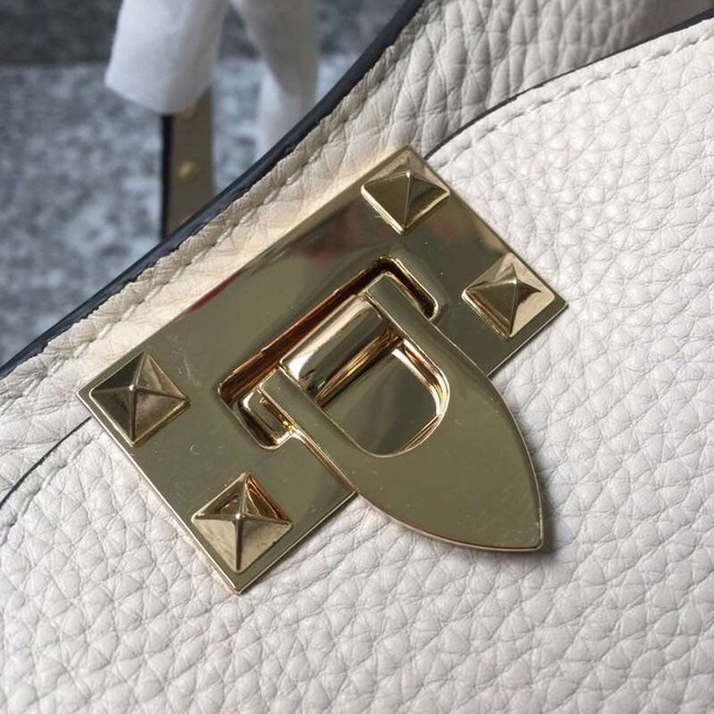 VALENTINO Rockstud large tote 0973 white