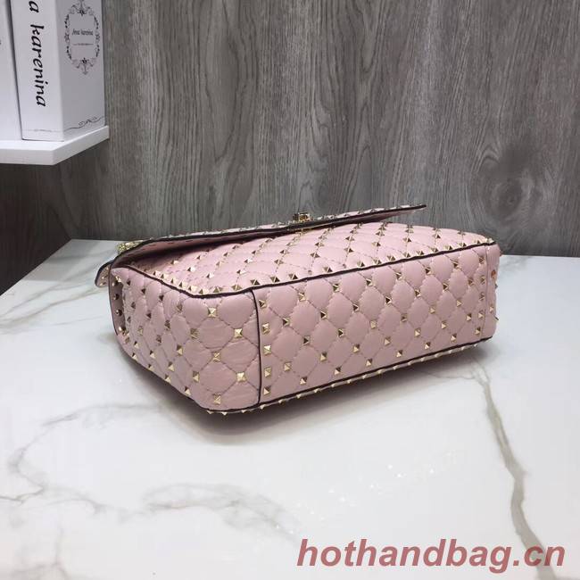 VALENTINO Quilted leather shoulder bag 96593 pink