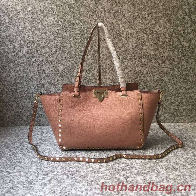 VALENTINO Rockstud medium tote 0972 pink