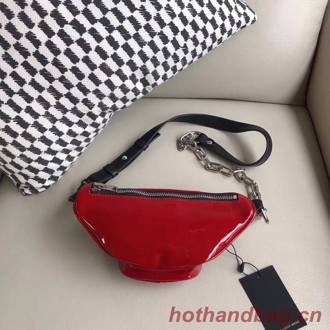 Alexander Wang leather Mini-pocket 0002 red