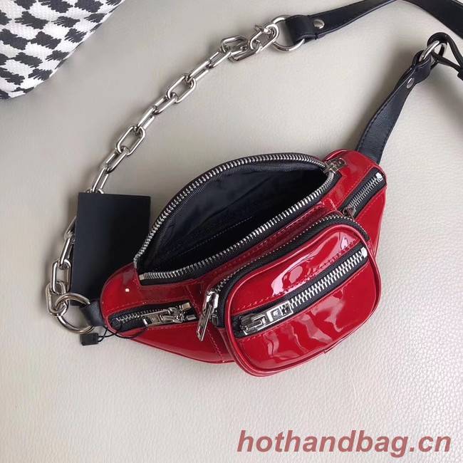 Alexander Wang leather Mini-pocket 0002 red