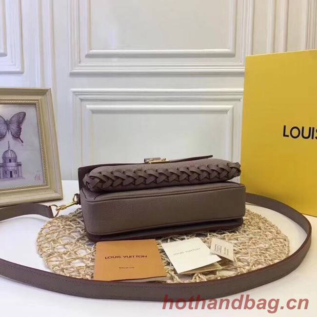 Louis vuitton original mongram empreinte POCHETTE METIS M43941 GREY