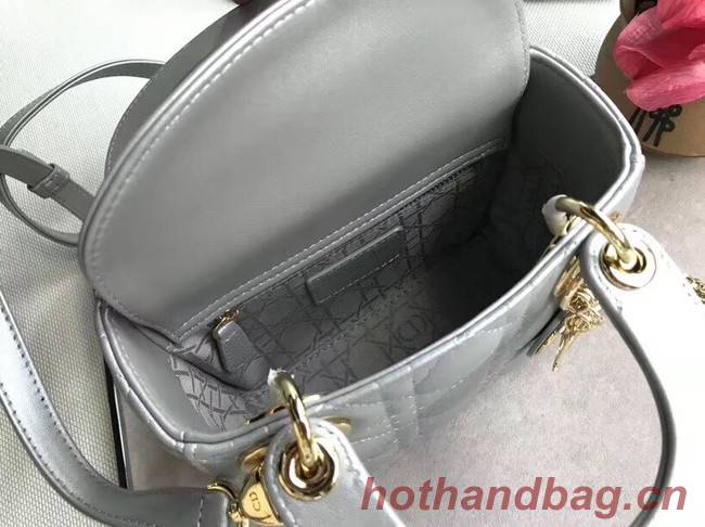 MINI LADY DIOR-TAS VAN LAMSLEER M15P grey