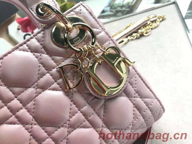 MINI LADY DIOR-TAS VAN LAMSLEER M15P pink