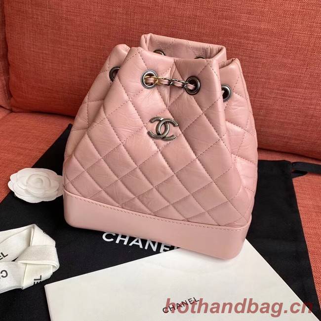 Cchanel gabrielle backpack A94501 light pink