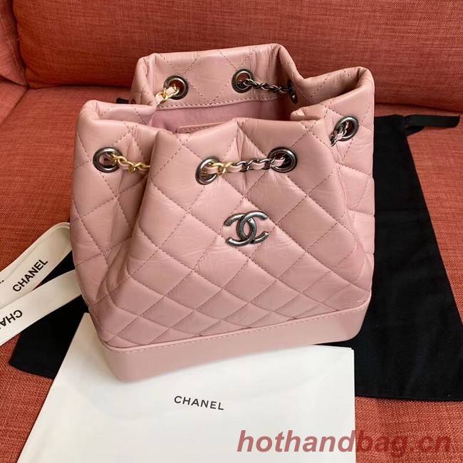 Cchanel gabrielle backpack A94501 light pink