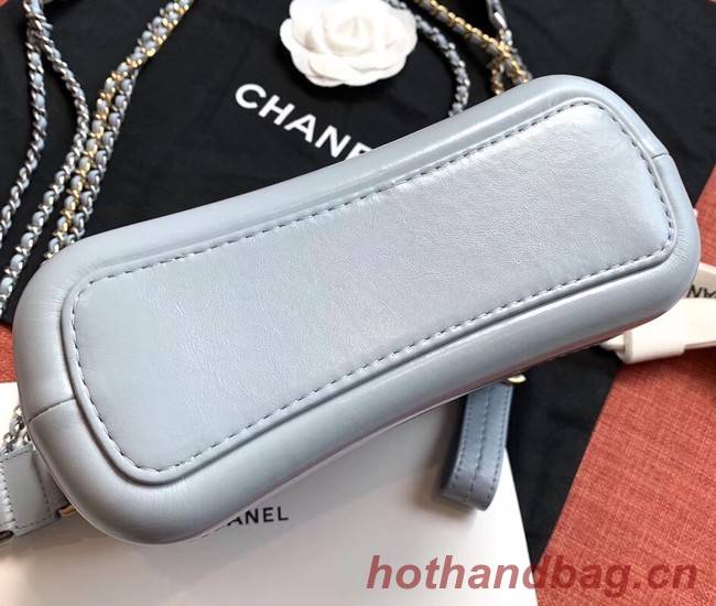 Chanel gabrielle small hobo bag A91810 light blue