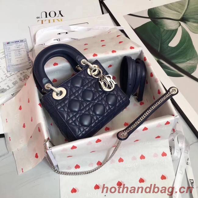 MINI LADY DIOR-TAS VAN LAMSLEER CAL44500 blue