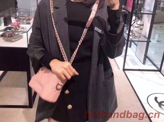 chanel gabrielle small hobo bag A91810 light pink