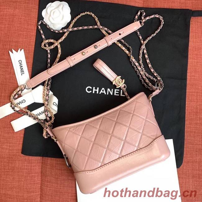 chanel gabrielle small hobo bag A91810 light pink