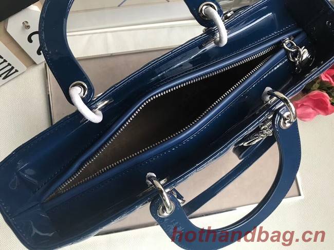 Dior GROTE LADY DIOR-TAS VAN LAMSLEER CAL44560 blue