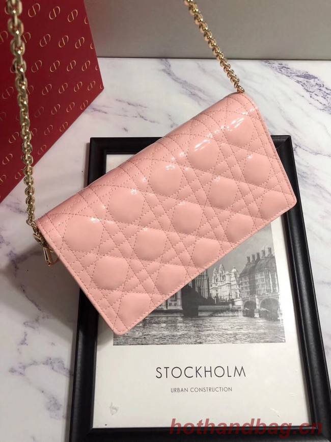 LADY DIOR CALFSKIN WALLET M9001 pink