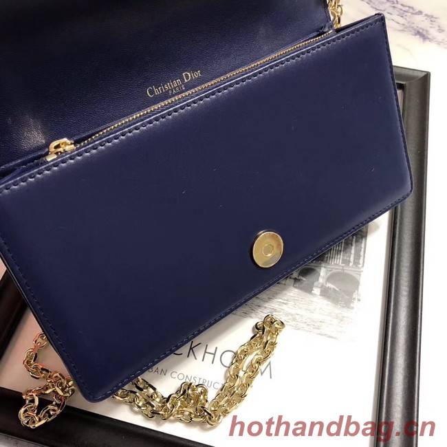 LADY DIOR-CLUTCH VAN LAMSLEER S0204 dark blue