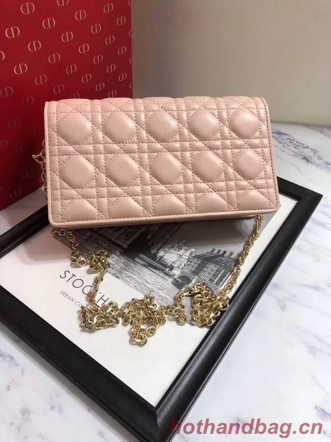 LADY DIOR-CLUTCH VAN LAMSLEER S0204 pink