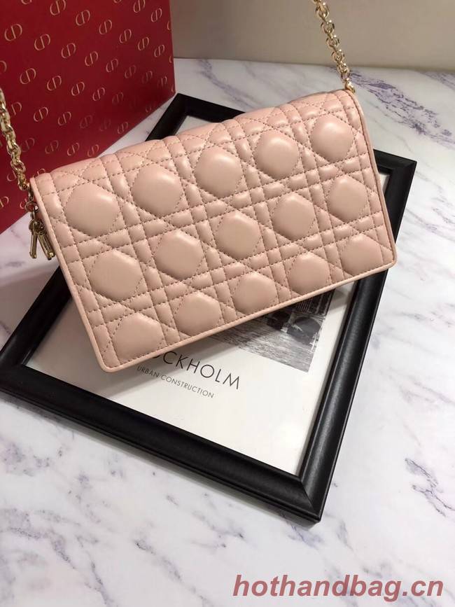 LADY DIOR-CLUTCH VAN LAMSLEER S0204 pink