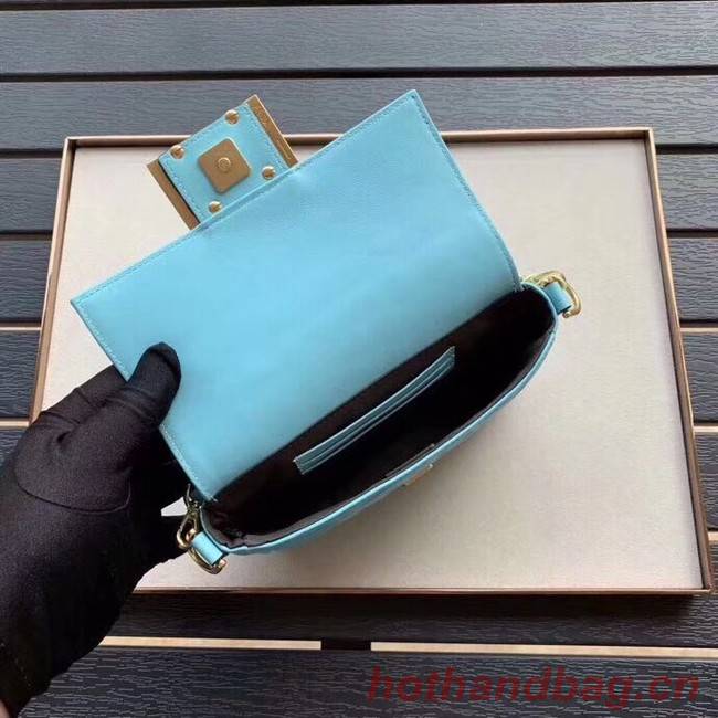 FENDI BAGUETTE Mini Shoulder Bag 8BS017 light blue