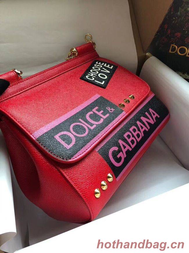 Dolce & Gabbana SICILY Bag Calfskin Leather 4136-17