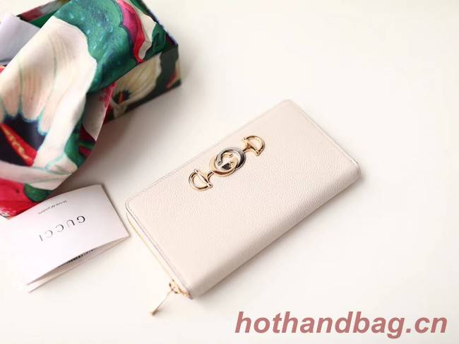 Gucci Zumi Wallet 570661 white