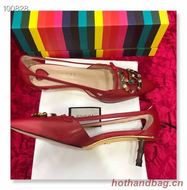 Gucci GG mid-heel pump GG1494BL-2