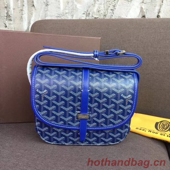 Goyard shoulder bag 36959 electric blue