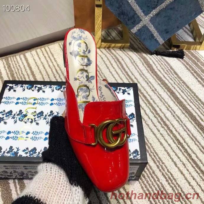 Gucci Princetown leather slipper GG1499BL