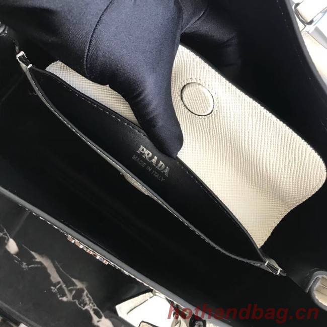 Prada Saffiano original Leather Tote Bag BN2838 white