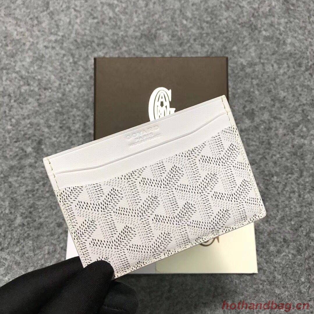 Goyard Card Holder 9957 white