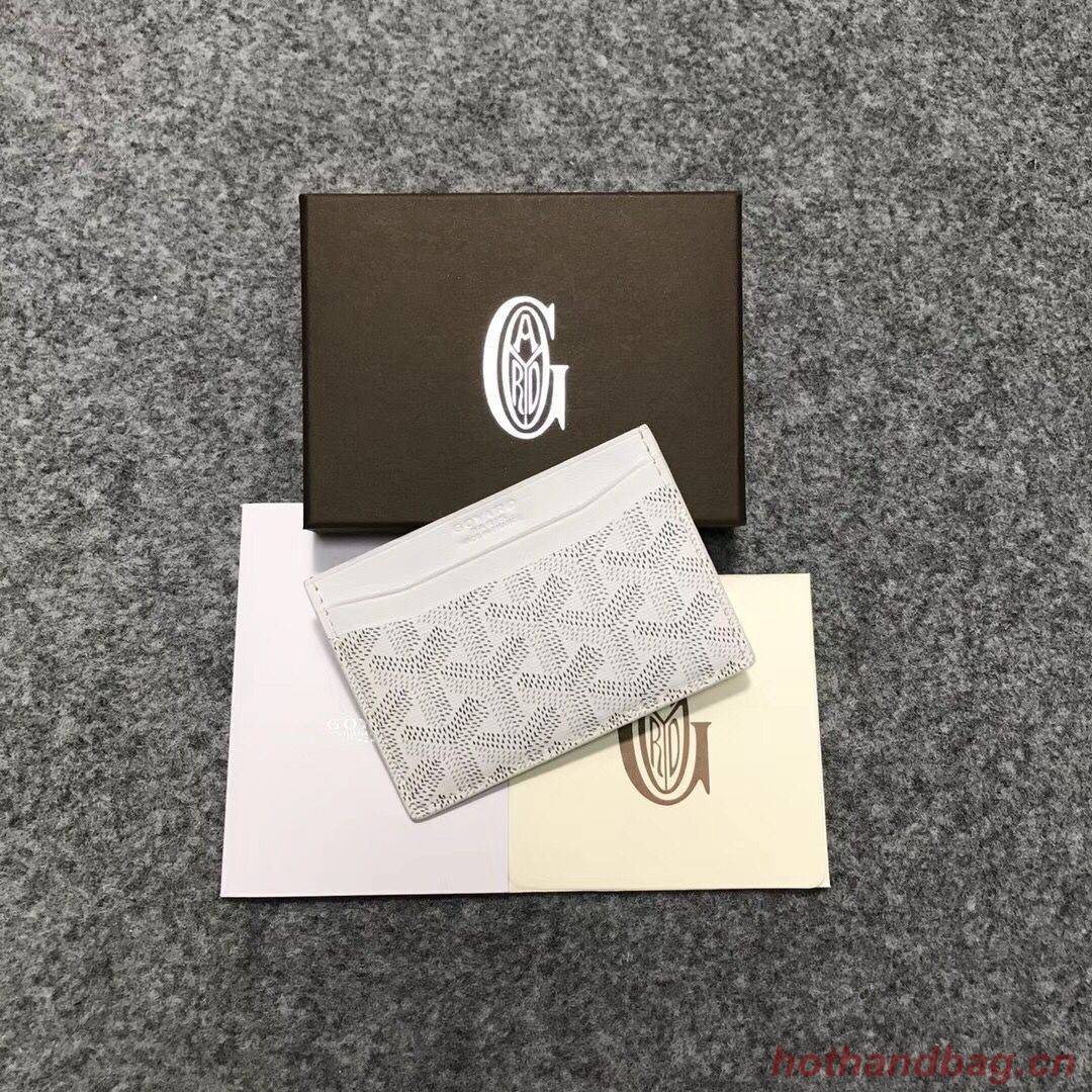 Goyard Card Holder 9957 white