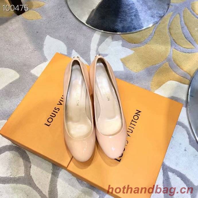 Louis Vuitton lady leather Shoes LV954SY-1 10.5CM height