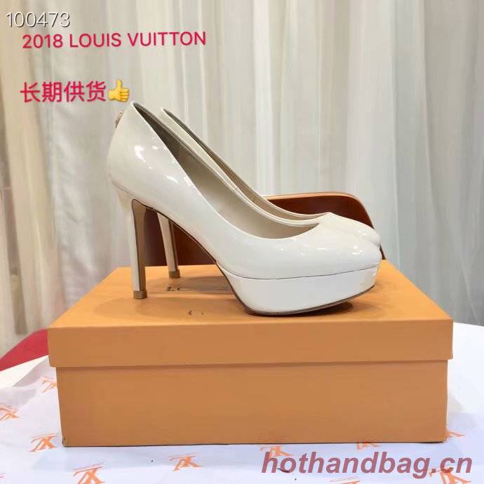 Louis Vuitton lady leather Shoes LV954SY-3 10.5CM height