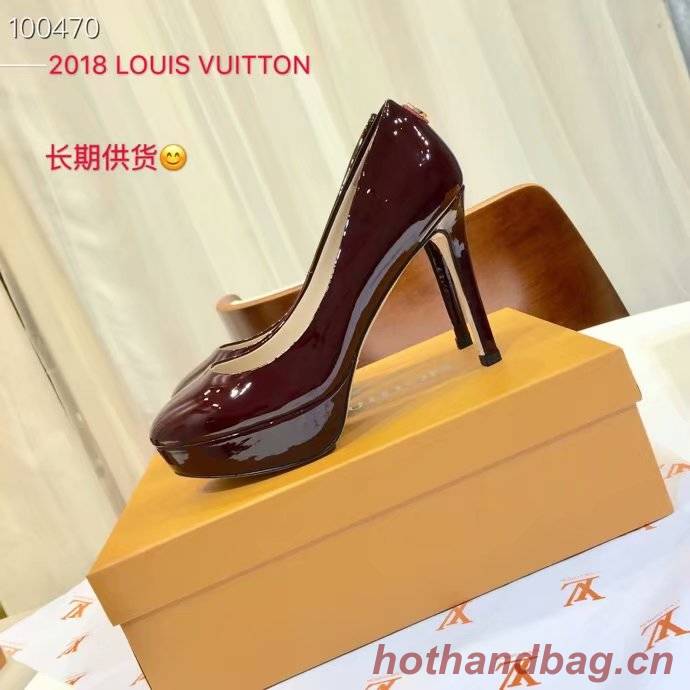 Louis Vuitton lady leather Shoes LV954SY-5 10.5CM height