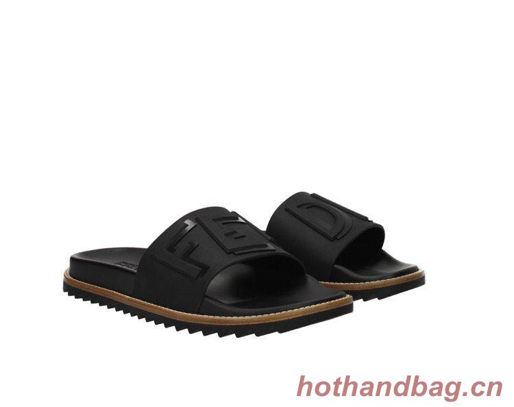 Fendi Slippers F4098 Black