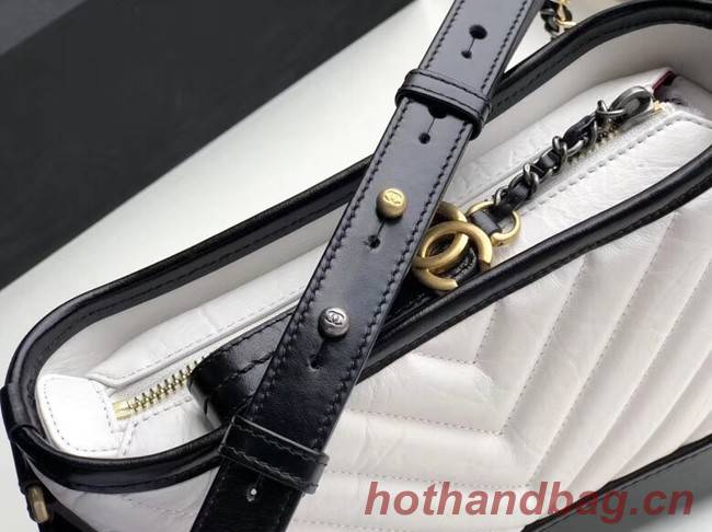 Chanel gabrielle small hobo bag A91810 black&white