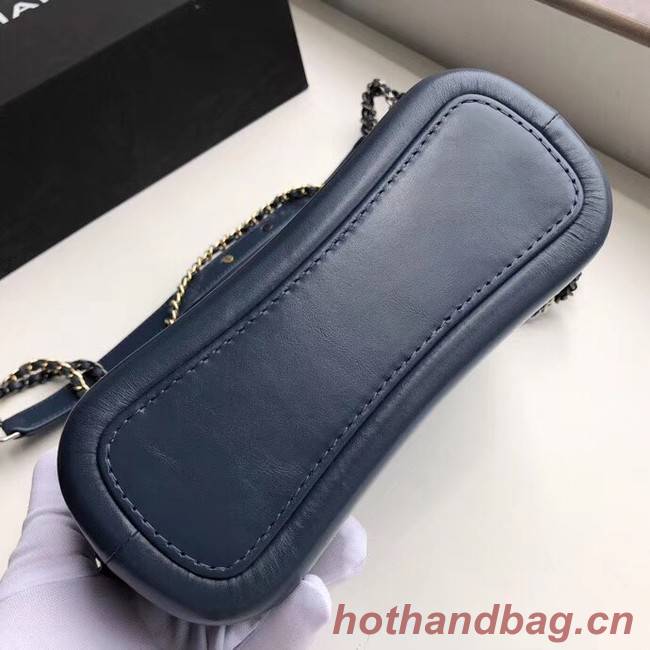 Chanel gabrielle small hobo bag A91810 blue