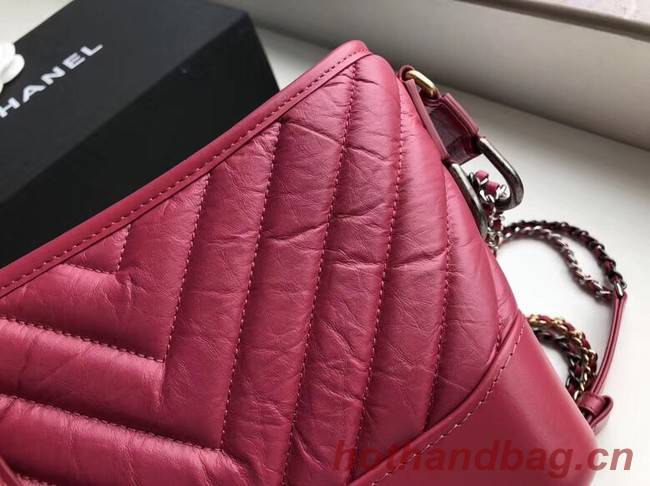 Chanel gabrielle small hobo bag A91810 rose