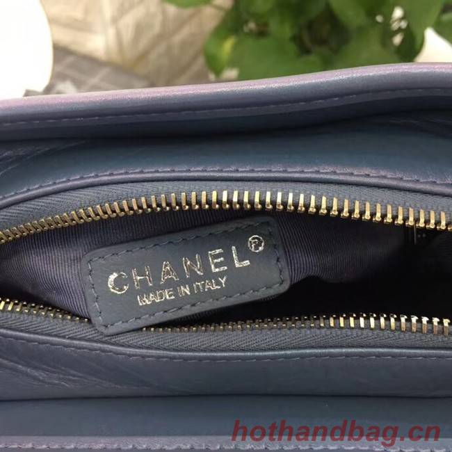 Chanel gabrielle small hobo bag B91810 blue