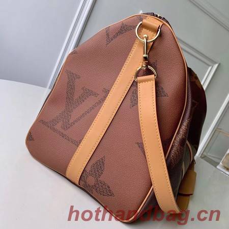 Louis Vuitton Original KEEPALL 50 M44739 brown