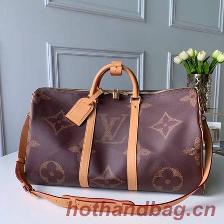 Louis Vuitton Original KEEPALL 50 M44739 brown