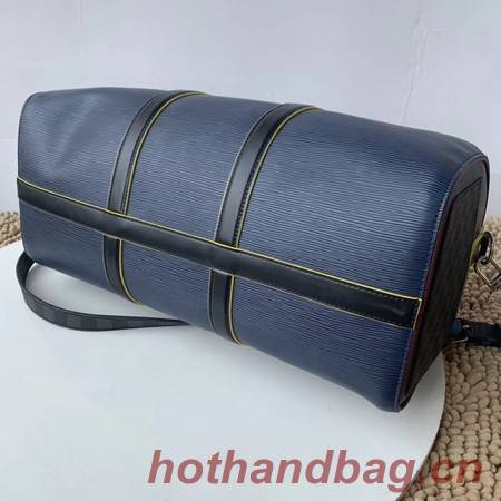 Louis vuitton original KEEPALL BANDOULIERE 50 M55149 blue