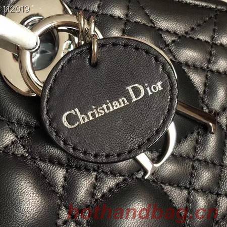 MINI LADY DIOR-TAS VAN LAMSLEER CAL44500 black