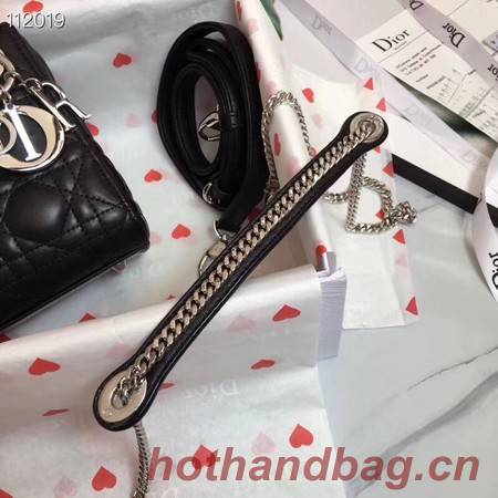 MINI LADY DIOR-TAS VAN LAMSLEER CAL44500 black