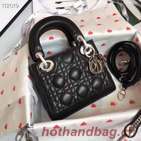 MINI LADY DIOR-TAS VAN LAMSLEER CAL44500 black