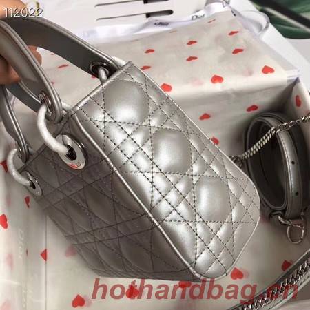 MINI LADY DIOR-TAS VAN LAMSLEER M15P grey