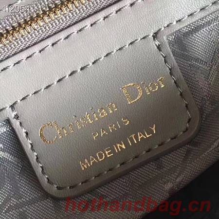 LADY DIOR LAMBSKIN BAG CAL44550 grey