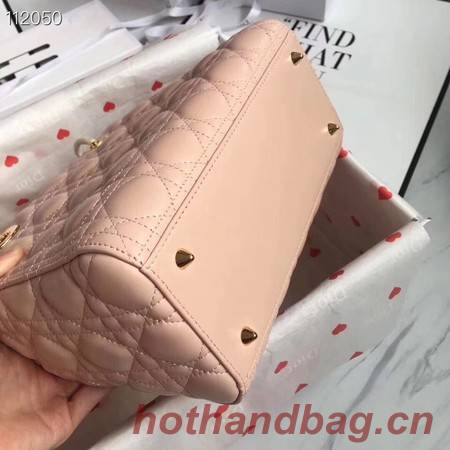 LADY DIOR LAMBSKIN BAG CAL44550 pink