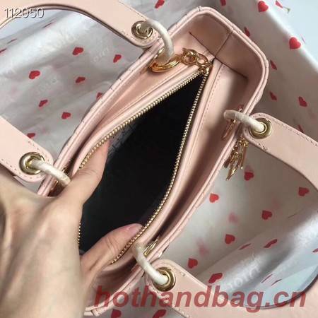 LADY DIOR LAMBSKIN BAG CAL44550 pink