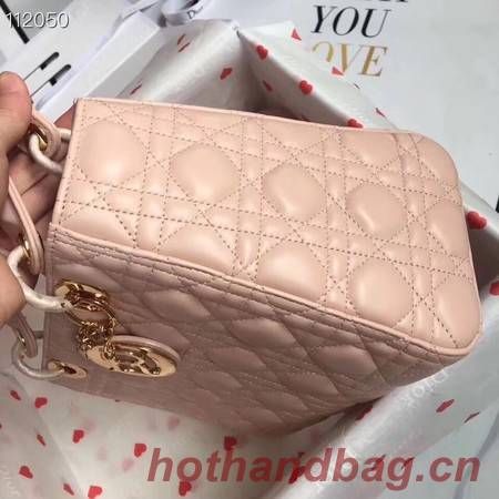 LADY DIOR LAMBSKIN BAG CAL44550 pink