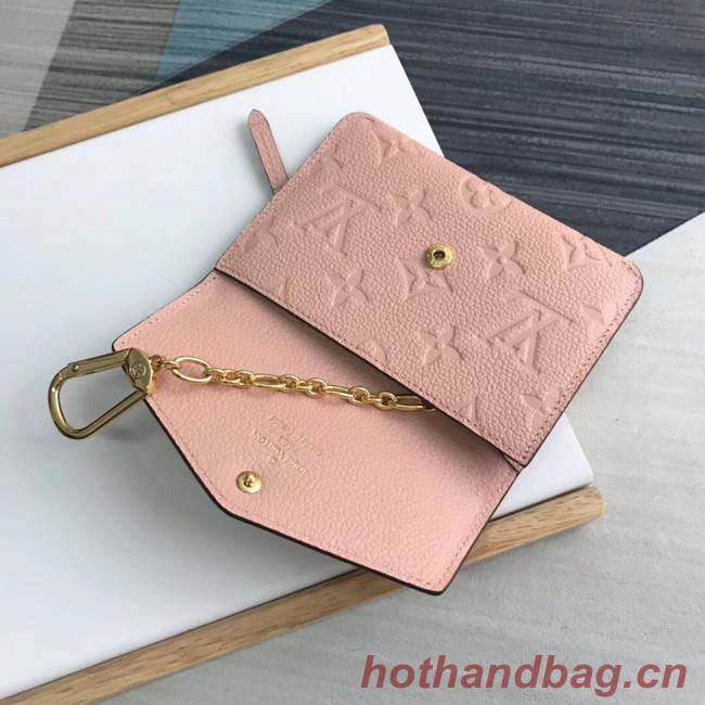 Louis Vuitton card holder N60633 pink