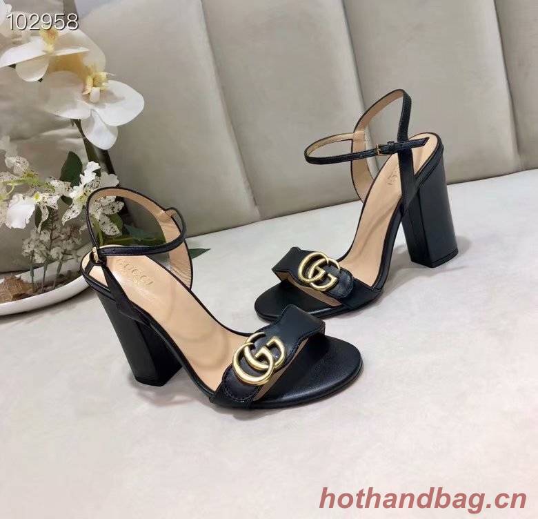 Gucci 10CM High Heels Shoes GG1559BL-3