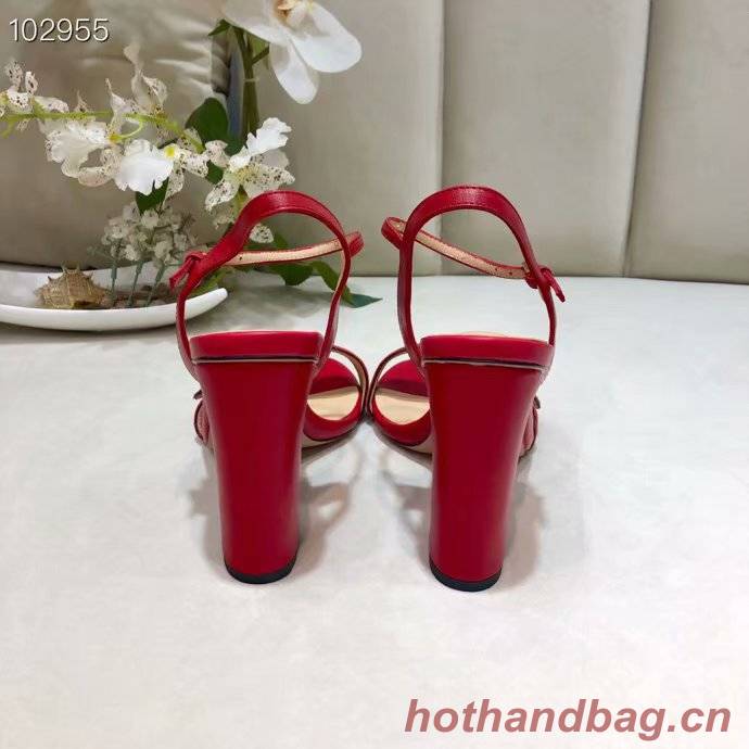 Gucci 10CM High Heels Shoes GG1559BL-4